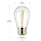Newhouse Lighting - Indoor Outdoor Weatherproof 1W (11W Equiv) Shatter-Resistant S14 LED Replacement String Light Bulbs, 15PK S14LED15P - alternate 2